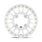 KMC Powersports Impact Forged UTV Beadlock Wheel 15x6 with Machined Finish, 6x139.7 Bolt Pattern, +50 Offset