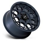 KMC Powersports Technic UTV 15x7 Metallic Blue Off-Road Wheel with 4x137 Bolt Pattern and +38 Offset
