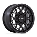 KMC Powersports Technic UTV 15x7 Matte Black Wheel with 4x137 Bolt Pattern and +38 Offset