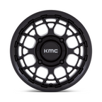 KMC Powersports Technic UTV 15x7 Matte Black Wheel with 5x114.3 Bolt Pattern and +38 Offset