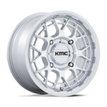 KMC Powersports Technic UTV 15x7 Silver Machined Wheel with 5x114.3 Bolt Pattern and +38 Offset