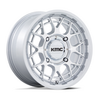 KMC Powersports Technic UTV 15x7 Silver Machined Wheel with 5x114.3 Bolt Pattern and +38 Offset