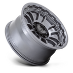 KMC KM727 WRATH 17x8.5 Matte Anthracite Wheel with -10 Offset and 5x127 Bolt Pattern