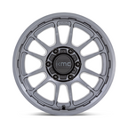 KMC KM727 WRATH 17x8.5 Matte Anthracite Wheel with -10 Offset and 5x127 Bolt Pattern