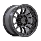 KMC KM727 WRATH 20x9 Satin Black Wheel with 6x135 Bolt Pattern and 87.1mm Center Bore
