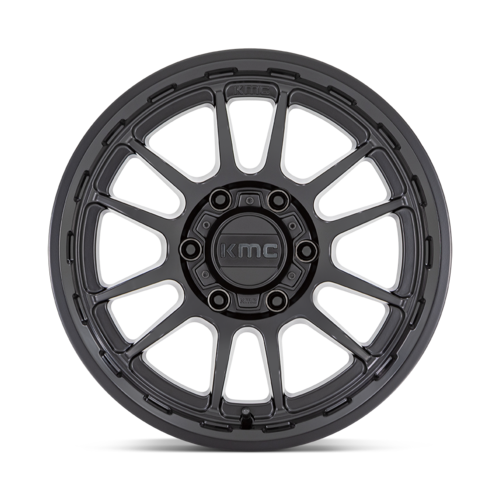 KMC KM727 WRATH 17x8.5 Satin Black Wheel with 6x139.7 Bolt Pattern and 106.10 Center Bore