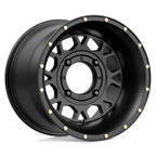 KMC Powersports KS135 Grenade UTV 14x10 Satin Black Wheel with 4x156 Bolt Pattern