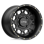 KMC Powersports KS135 Grenade UTV 14x10 Satin Black Wheel with 4x156 Bolt Pattern
