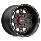 KMC Powersports KS135 Grenade UTV 14x10 Satin Black Wheel with 4x156 Bolt Pattern