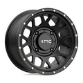 KMC Powersports KS135 GRENADE UTV 14x7 Satin Black Wheel with 4x137 Bolt Pattern and 112.10mm Center Bore