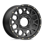 KMC Powersports KS135 Grenade UTV 14x7 Satin Black Wheel with 4x137 Bolt Pattern and 38mm Offset