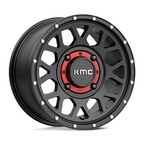 KMC Powersports KS135 Grenade UTV 14x7 Satin Black Wheel with 4x137 Bolt Pattern and 38mm Offset