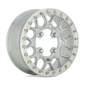 KMC Powersports KS435 Grenade Forged UTV Beadlock Wheel 15x6 with 4x137 Bolt Pattern and Machined Finish