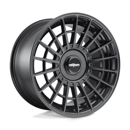 Rotiform R142 LAS-R 18x8.5 Matte Black Wheel with 5x112/5x114.3 Bolt Pattern and 72.56mm Center Bore