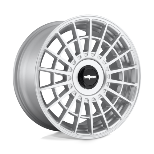 Rotiform R143 LAS-R 18x8.5 Inch Silver Gloss Wheel with 5x112/5x114.3 Bolt Pattern and 45mm Offset