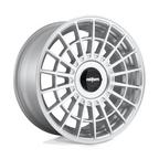 Rotiform R143 LAS-R 19x8.5 Alloy Wheel with 5x112/5x114.3 Bolt Pattern and Gloss Silver Finish