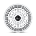 Rotiform R143 LAS-R 19x8.5 Alloy Wheel with 5x112/5x114.3 Bolt Pattern and Gloss Silver Finish