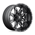 Fuel 1PC D567 LETHAL 17x9 Matte Black Milled Wheel with -12mm Offset and 5x114.3/5x127 Bolt Pattern