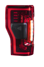Morimoto LED Tail Lights for Ford Super Duty 2017-2022, Red - Part LF351
