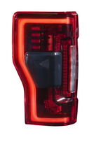 Morimoto LED Tail Lights for Ford Super Duty 2017-2022, Red - Part LF351