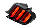 Morimoto XB LED Tail Lights for Ford Mustang 2015-2022, Clear Amber Sequential