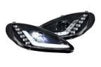 Morimoto MM XB Headlights for Chevrolet Corvette (2005-2013, Gen 2) - Clear Lens, Black Housing