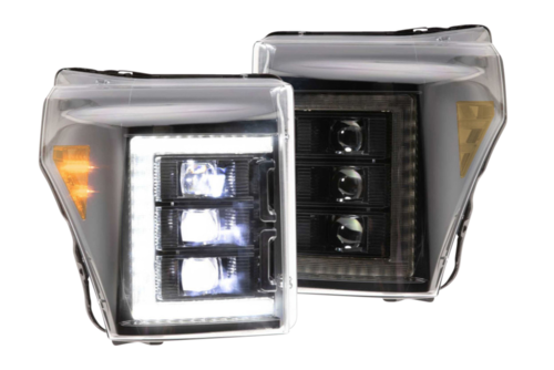 Morimoto XB Headlights Super Duty 2011-2016 White DRL for Enhanced Visibility