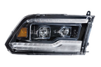Morimoto MM XB Headlights for Dodge Ram 2009-2018 Amber DRL - Part Number LF520-A-ASM