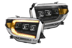 Morimoto MM XB Headlights for Tundra (2014-2020) Amber DRL - Part Number LF532.2-A-ASM