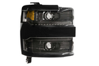Morimoto MM XB Headlights for Silverado HD (2015-2019) - Silver Finish
