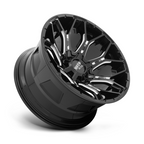 Moto Metal MO808 Sniper 20x9 Gloss Black Milled Wheel with 8x170 Bolt Pattern
