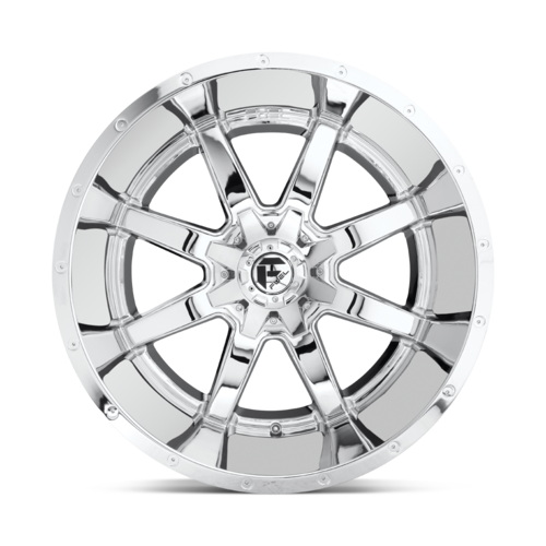 Fuel 1PC Maverick 18x9 Chrome Wheel with 6x120/139.7 Bolt Pattern and +19 Offset