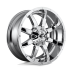 Fuel 1PC D536 Maverick 22x10 Chrome Plated Wheel with 8x170 Bolt Pattern and +10 Offset