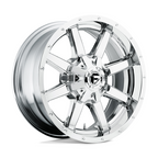 Fuel 1PC D536 Maverick 20x9 Chrome Off-Road Wheel with 6x135/139.7 Bolt Pattern and +20 Offset