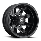 Fuel 1PC D538 Maverick 17x6.5 Matte Black Milled Off-Road Wheel with 8x200 Bolt Pattern and -140 Offset