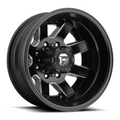 Fuel 1PC Maverick DRW 17x6.5 Matte Black Milled Wheel - 8X200 Bolt Pattern, -178 Offset, 142mm Center Bore