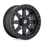 Fuel UTV D936 MAVERICK HD Matte Black 15x7 Beadlock Wheel with 4x137 Bolt Pattern and +38 Offset