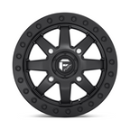 Fuel UTV D936 MAVERICK HD Matte Black 15x7 Beadlock Wheel with 4x137 Bolt Pattern and +38 Offset