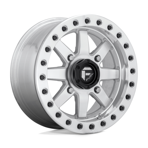 Fuel UTV D937 Maverick HD Beadlock Wheel - 15x7, 4x156 Bolt Pattern, +38 Offset, Raw Machined Finish