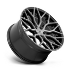 Niche 1PC M262 MAZZANTI 20x9 Gloss Black with Brushed Face Wheel for BMW with 5x112 Bolt Pattern and +27 Offset
