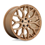 Niche 1PC M263 MAZZANTI 20x9 Bronze Brushed Wheel with 5x114.3 Bolt Pattern and 72.56mm Center Bore