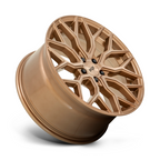 Niche 1PC M263 MAZZANTI 20x9 Bronze Brushed Wheel with 5x114.3 Bolt Pattern and 72.56mm Center Bore