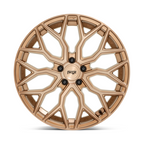 Niche 1PC M263 MAZZANTI 20x9 Bronze Brushed Wheel with 5x114.3 Bolt Pattern and 72.56mm Center Bore