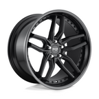 Niche 1PC METHOS 20x10.5 Inch Matte Black Wheel with +40 Offset and 5x114.3 Bolt Pattern