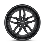 Niche 1PC METHOS 19x8.5 Inch Gloss and Matte Black Wheel with 5x114.3 Bolt Pattern and +35 Offset