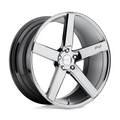 Niche 1PC M132 Milan 20x8.5 Chrome Wheel with 5x112 Bolt Pattern and 34mm Offset