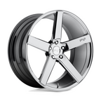 Niche 1PC M132 Milan 20x8.5 Chrome Wheel with 5x112 Bolt Pattern and 34mm Offset