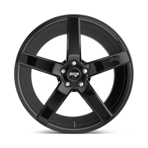Niche 1PC M188 MILAN 22x10 Inch Gloss Black SUV Wheel with 5x127 Bolt Pattern and +35 Offset