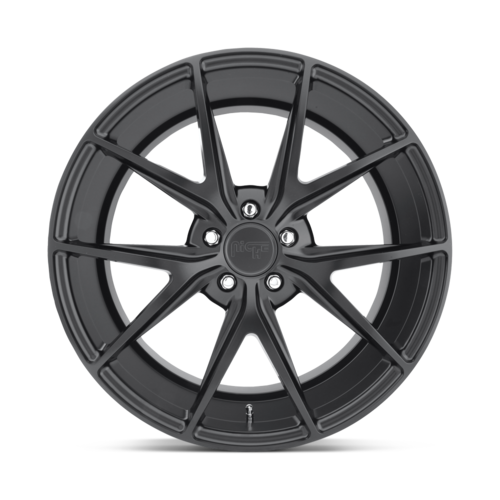 Niche 1PC M117 MISANO 17x8 Matte Black Wheel with 5x120 Bolt Pattern and +40 Offset