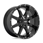Moto Metal MO970 20x10 Gloss Black Milled Wheel with -24mm Offset and 8x170 Bolt Pattern